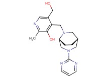 5-(hydroxymethyl)-2-methyl-4-{[(1R*,5R*)-3-(2-pyrimidinyl)-3,6-diazabicyclo[3.2.2]non-6-yl]methyl}-3-pyridinol