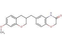 6-[(7-methoxy-3,4-dihydro-2H-chromen-3-yl)methyl]-2H-1,4-benzoxazin-3(4H)-one
