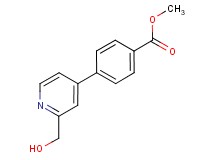 methyl 4-[2-(hydroxymethyl)pyridin-4-yl]benzoate