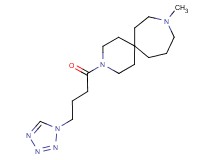 9-methyl-3-[4-(1H-tetrazol-1-yl)butanoyl]-3,9-diazaspiro[5.6]dodecane