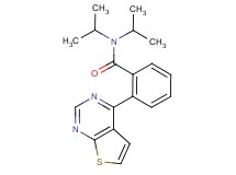 N,N-diisopropyl-2-thieno[2,3-d]pyrimidin-4-ylbenzamide