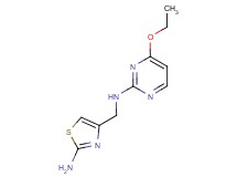 N-[(2-amino-1,3-thiazol-4-yl)methyl]-4-ethoxypyrimidin-2-amine