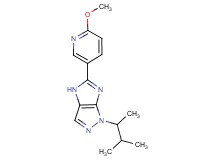 1-(1,2-dimethylpropyl)-5-(6-methoxy-3-pyridinyl)-1,4-dihydroimidazo[4,5-c]pyrazole