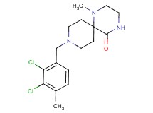 9-(2,3-dichloro-4-methylbenzyl)-1-methyl-1,4,9-triazaspiro[5.5]undecan-5-one