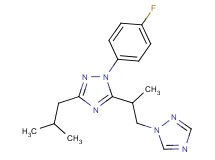 1-(4-fluorophenyl)-3-isobutyl-5-[1-methyl-2-(1H-1,2,4-triazol-1-yl)ethyl]-1H-1,2,4-triazole