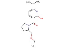 3-{[2-(ethoxymethyl)-1-pyrrolidinyl]carbonyl}-6-isopropyl-2-pyridinol