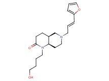 (4aS*,8aR*)-6-[(2E)-3-(2-furyl)prop-2-en-1-yl]-1-(4-hydroxybutyl)octahydro-1,6-naphthyridin-2(1H)-one