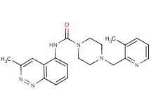 N-(3-methylcinnolin-5-yl)-4-[(3-methylpyridin-2-yl)methyl]piperazine-1-carboxamide