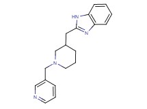 2-{[1-(3-pyridinylmethyl)-3-piperidinyl]methyl}-1H-benzimidazole