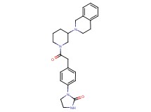 1-(4-{2-[3-(3,4-dihydro-2(1H)-isoquinolinyl)-1-piperidinyl]-2-oxoethyl}phenyl)-2-imidazolidinone