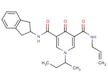 N-allyl-1-sec-butyl-N'-(2,3-dihydro-1H-inden-2-yl)-4-oxo-1,4-dihydro-3,5-pyridinedicarboxamide