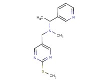 N-methyl-N-{[2-(methylthio)pyrimidin-5-yl]methyl}-1-pyridin-3-ylethanamine