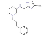 N-[(4-methyl-1H-imidazol-2-yl)methyl]-1-(3-phenylpropyl)-3-piperidinamine