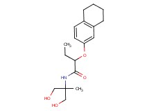 N-[2-hydroxy-1-(hydroxymethyl)-1-methylethyl]-2-(5,6,7,8-tetrahydronaphthalen-2-yloxy)butanamide