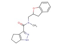 N-(2,3-dihydro-1-benzofuran-2-ylmethyl)-N-methyl-1,4,5,6-tetrahydrocyclopenta[c]pyrazole-3-carboxamide