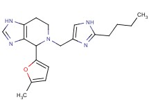 5-[(2-butyl-1H-imidazol-4-yl)methyl]-4-(5-methyl-2-furyl)-4,5,6,7-tetrahydro-1H-imidazo[4,5-c]pyridine
