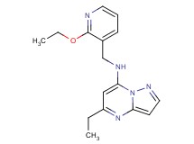 N-[(2-ethoxy-3-pyridinyl)methyl]-5-ethylpyrazolo[1,5-a]pyrimidin-7-amine