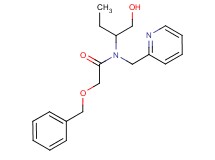 2-(benzyloxy)-N-[1-(hydroxymethyl)propyl]-N-(pyridin-2-ylmethyl)acetamide
