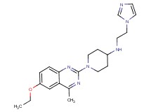1-(6-ethoxy-4-methyl-2-quinazolinyl)-N-[2-(1H-imidazol-1-yl)ethyl]-4-piperidinamine
