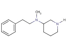 N-methyl-N-(2-phenylethyl)-3-piperidinamine