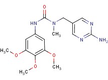 N-[(2-aminopyrimidin-5-yl)methyl]-N-methyl-N'-(3,4,5-trimethoxyphenyl)urea