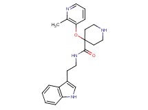 N-[2-(1H-indol-3-yl)ethyl]-4-[(2-methylpyridin-3-yl)oxy]piperidine-4-carboxamide