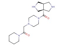 cis-3a-{[4-(2-oxo-2-piperidin-1-ylethyl)piperazin-1-yl]carbonyl}octahydropyrrolo[3,4-c]pyrrole