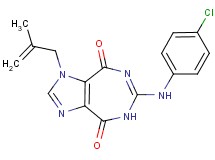 6-[(4-chlorophenyl)amino]-1-(2-methyl-2-propen-1-yl)imidazo[4,5-e][1,3]diazepine-4,8(1H,5H)-dione