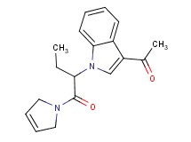 1-{1-[1-(2,5-dihydro-1H-pyrrol-1-ylcarbonyl)propyl]-1H-indol-3-yl}ethanone