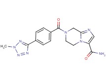 7-[4-(2-methyl-2H-tetrazol-5-yl)benzoyl]-5,6,7,8-tetrahydroimidazo[1,2-a]pyrazine-3-carboxamide