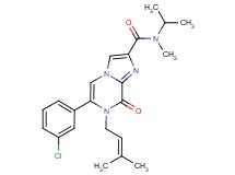 6-(3-chlorophenyl)-N-isopropyl-N-methyl-7-(3-methylbut-2-en-1-yl)-8-oxo-7,8-dihydroimidazo[1,2-a]pyrazine-2-carboxamide