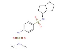 4-{[(dimethylamino)sulfonyl]amino}-N-[(1S*,3aS*,6aS*)-octahydropentalen-1-yl]benzenesulfonamide