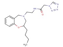 N-[2-(2-butyl-2,3-dihydro-1,4-benzoxazepin-4(5H)-yl)ethyl]-2-(1H-tetrazol-1-yl)acetamide