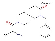 9-D-alanyl-2-benzyl-2,9-diazaspiro[5.5]undecan-3-one hydrochloride