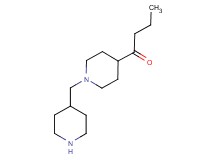 1-[1-(piperidin-4-ylmethyl)piperidin-4-yl]butan-1-one
