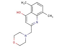 5,8-dimethyl-2-(morpholin-4-ylmethyl)quinolin-4-ol