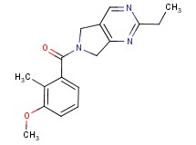 2-ethyl-6-(3-methoxy-2-methylbenzoyl)-6,7-dihydro-5H-pyrrolo[3,4-d]pyrimidine