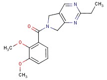 6-(2,3-dimethoxybenzoyl)-2-ethyl-6,7-dihydro-5H-pyrrolo[3,4-d]pyrimidine