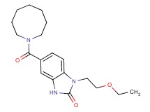 5-(azocan-1-ylcarbonyl)-1-(2-ethoxyethyl)-1,3-dihydro-2H-benzimidazol-2-one