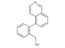 (2-isoquinolin-5-ylphenyl)methanol