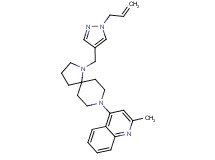 4-{1-[(1-allyl-1H-pyrazol-4-yl)methyl]-1,8-diazaspiro[4.5]dec-8-yl}-2-methylquinoline