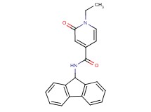1-ethyl-N-9H-fluoren-9-yl-2-oxo-1,2-dihydropyridine-4-carboxamide