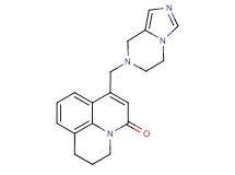 7-(5,6-dihydroimidazo[1,5-a]pyrazin-7(8H)-ylmethyl)-2,3-dihydro-1H,5H-pyrido[3,2,1-ij]quinolin-5-one