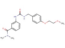 3-[({[4-(2-methoxyethoxy)benzyl]amino}carbonyl)amino]-N,N-dimethylbenzamide