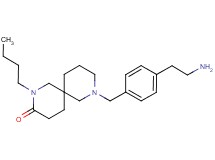 8-[4-(2-aminoethyl)benzyl]-2-butyl-2,8-diazaspiro[5.5]undecan-3-one