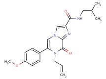 7-allyl-N-isobutyl-6-(4-methoxyphenyl)-8-oxo-7,8-dihydroimidazo[1,2-a]pyrazine-2-carboxamide