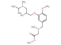 methyl N-(3-{2-hydroxy-3-[isopropyl(methyl)amino]propoxy}-4-methoxybenzyl)-N-methylglycinate