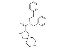 N-benzyl-N-(2-phenylethyl)-2,8-diazaspiro[4.5]decane-3-carboxamide dihydrochloride