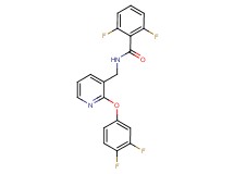 N-{[2-(3,4-difluorophenoxy)pyridin-3-yl]methyl}-2,6-difluorobenzamide