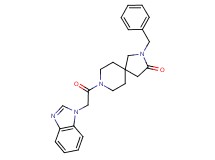 8-(1H-benzimidazol-1-ylacetyl)-2-benzyl-2,8-diazaspiro[4.5]decan-3-one